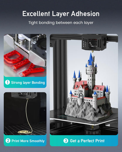 SUNLU 3D Printer Filament PETG Filament 1.75mm, Less Stringing Good Layer Adhesion High Toughness, PETG Filament 1.75 ±0.02mm, 1kg Spool(2.2lbs), PETG Black