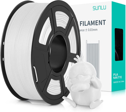 SUNLU 3D Printer Filament PETG Filament 1.75mm, Less Stringing Good Layer Adhesion High Toughness, PETG Filament 1.75 ±0.02mm, 1kg Spool(2.2lbs), PETG Black